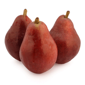 美国红啤梨，参考售价：200元/箱